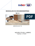 House Keeping - Module 1