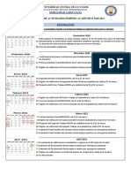 Calendario de Actividades ESTUDIANTES 2020_2021