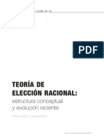 Teoria de La Eleccion Racional