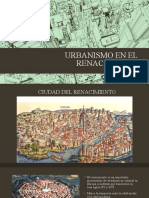 Urbanismo en El Renacimiento