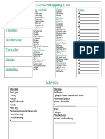 Meal Planner