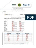 TdeA - English IV - 032 - Activity 10 - 2020 II