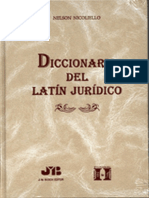 Diccionario Del Lat n Jur Dico - Nelson Nicoliello