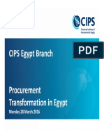 CIPS Egypt Branch Presentation 28 March 2016