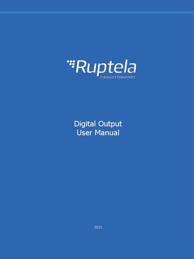EN Digital Output User Manual | PDF | Input/Output | Radio Frequency ...
