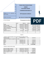 Contabilidad Administrativa Presupuesto Efectivo