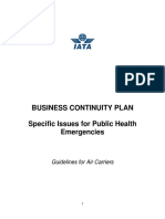 Business Continuity Plan Specific Issues For Public Health Emergencies