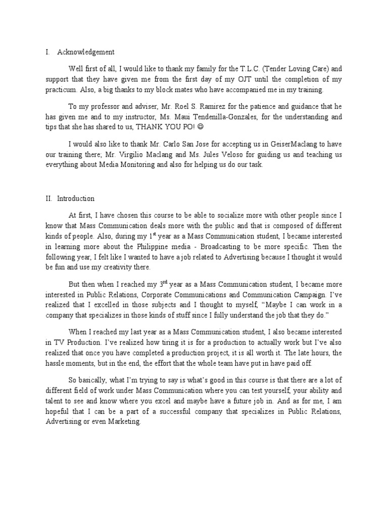 Importance of on the-job training for students pdf image