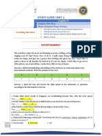 Study Guide Unit 11: Class Professor Student