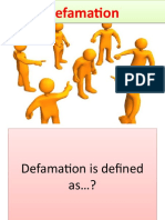 Defamation