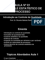 Controle estatístico de processo: introdução à qualidade total (CEP