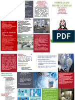 Folleto Normas de Bioseguridad