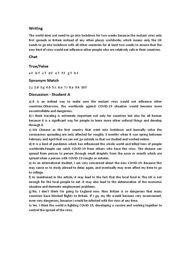 Writing | PDF