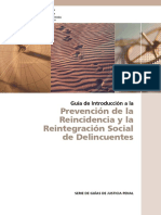 UNODC_ Prevención de La Reincidencia y de La Reintegración Social de Delincuentes