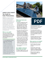 Guide To Federal Tax Credit For Residential Solar PV