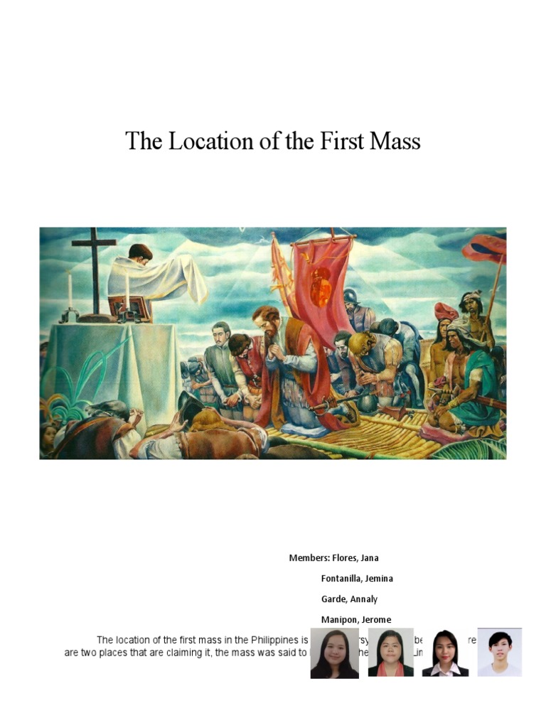 Controversy Over First Mass Location | PDF | Social Science | Religion ...