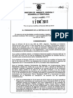 Decreto 092 17 de Enero Del 2011