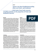 Influence of Recycled Water From Fresh Concrete Recycling Systems on the Properties of Fresh and Hardened Concrete