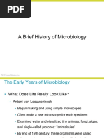 Brief History of Microbiology