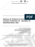 Modulo de Técnicas de Administracion de Vacunas .06.08.2020