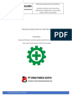 Rencana Keselamatan Konstruksi Bima