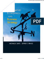 Managerial Economics & Business Strategy 8e