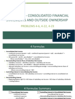 Chapter 04 - Consolidated Financial Statements and Outside Ownership