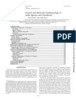 Feng Y, Xiao L. 2011. Zoonotic Potential and Molecular Giardia