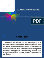 Uji Kepekaan Antibiotik