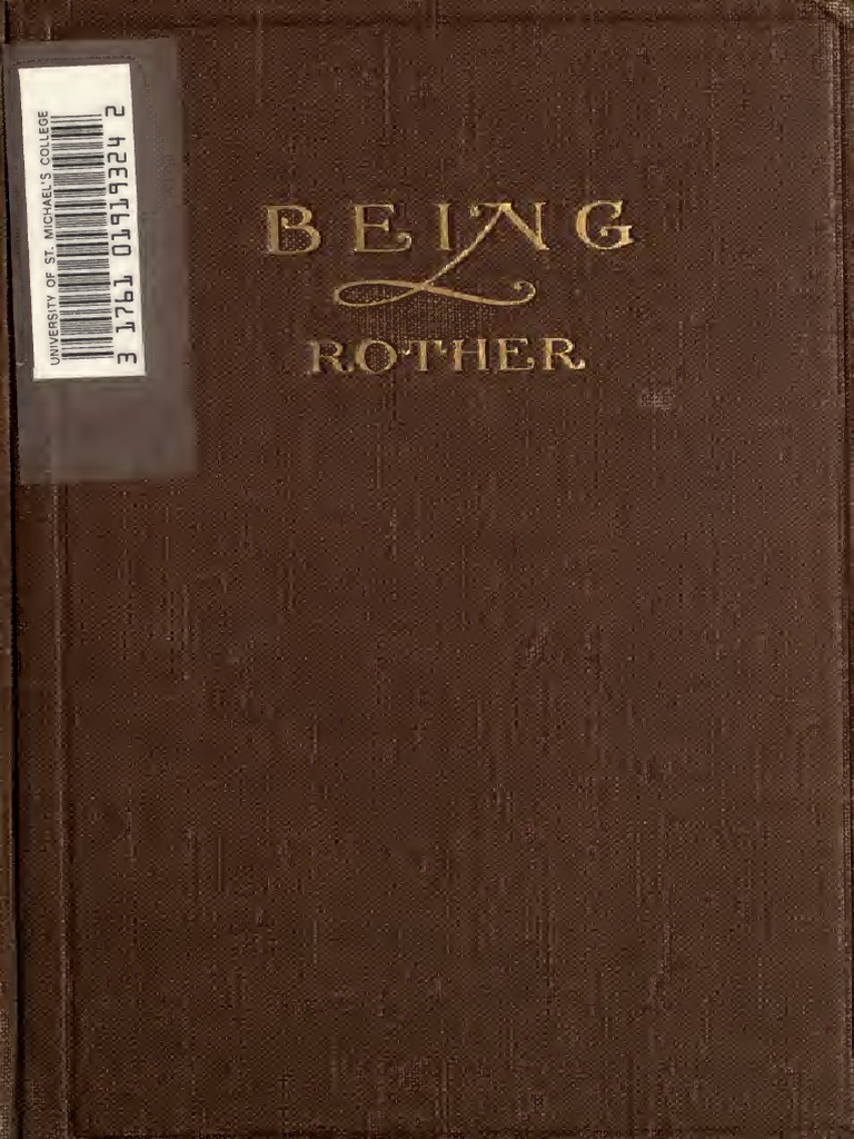 A.J. Rother - Being. A Study in Metaphysics | PDF | Metaphysics | Adjective