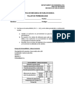 Taller Permeabilidad