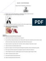 Kelas 8 - Soal Sistem Pernapasan