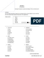 Ssat Upper Level Test Verbal Section