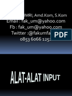 3 - Alat Alat Input