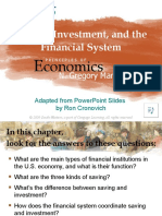 Investment and The Financial System (Audio)