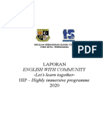 LAPORAN English With Community - Let's Learn Together