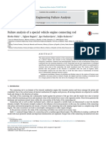 01 - Failure Analysis of A Special Vehicle Engine Connecting Rod