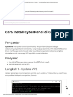 Cara Install CyberPanel Di Centos 7 - Knowledge Base Jagoan Hosting Indonesia