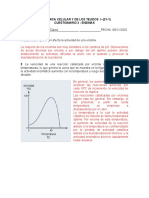 Cuestionario 3 - Enzimas 2021-1