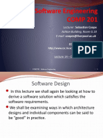 Software Engineering COMP 201: Lecturer: Sebastian Coope