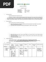 Course Syllabus Course Code: Descriptive Title: Credit Units: 2 Time Allotment: Pre - Requisites