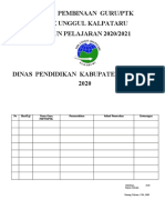 Format Buku Pembinaan Guru Dan TAS