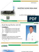 Investasi Cacing Pada Anak: DR. Dr. Rinang Mariko, Sp.A (K)