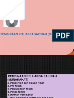 Pembinaan Keluarga Sakinah