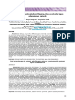 Terapi Lesi Oral Pasien Sindrom Stevens-Johnson Disertai Lupus Eritematosus Sistemik