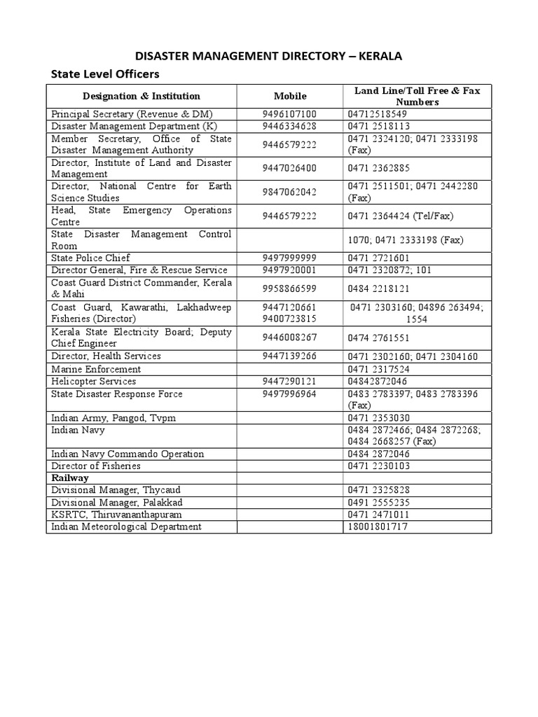 Disaster Management at Your Fingertips A Comprehensive Guide to Key
