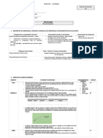 Sesión de Aprendizaje Regularidad Equivalencia y Cambio