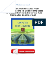 Computer Architecture From Microprocessors To Supercomputers The Oxford Series in Electrical and Computer Engineering PDF-1
