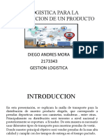 Logistica para La Distribucion de Un Producto