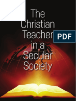 The Christian Teacher Ina Secular Society